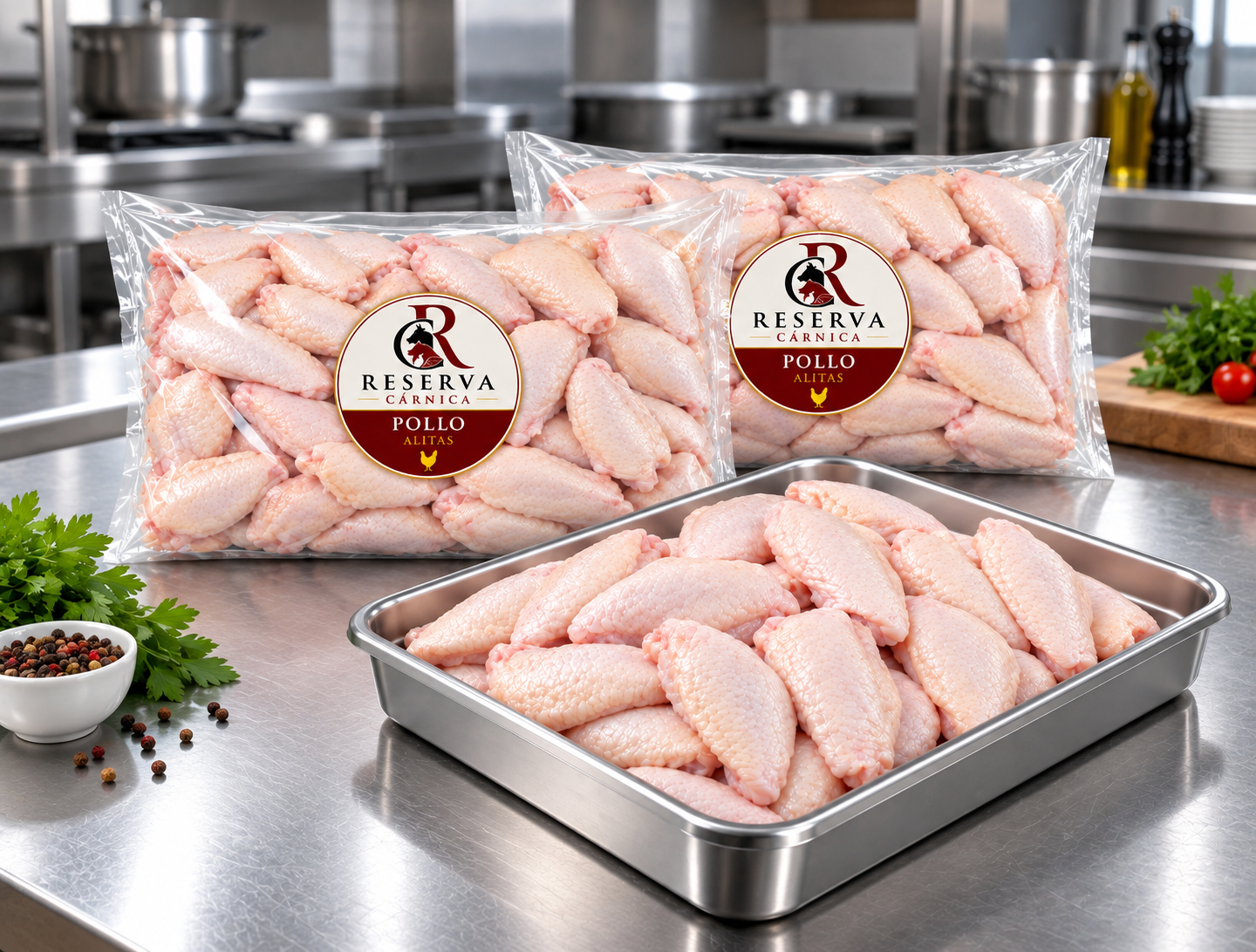 Alitas de pollo